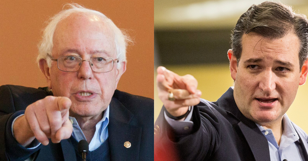 Bernie-Sanders-vs-Ted-Cruz
