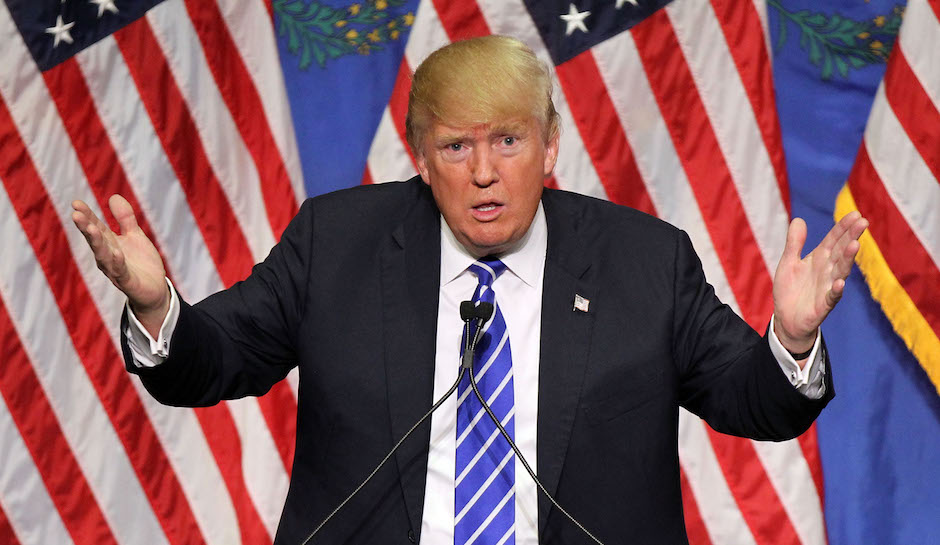 Donald Trump Holds Campaign Rally In Las Vegas